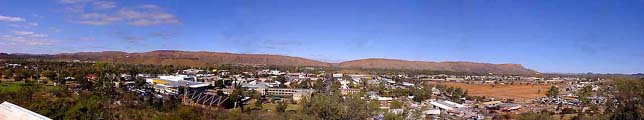 view on Alice Springs from Anzac Hill