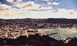 View on Wellington, capital city of New Zealand (click for enlargement)